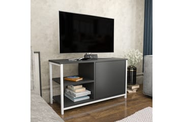 Tv-bänk Zakkum 89,6x50,8 cm - Vit - Möbler - TV- & Mediamöbler - TV bänk & mediabänk