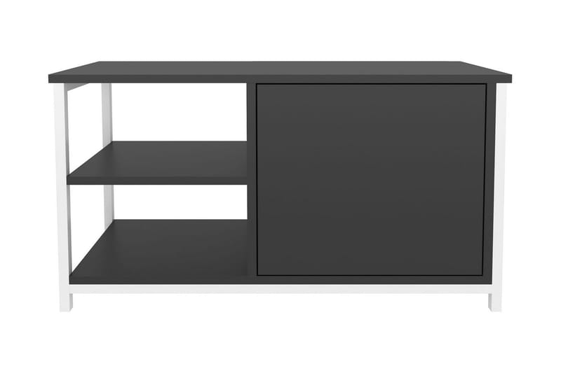 Tv-bänk Zakkum 89,6x50,8 cm - Vit - Möbler - TV- & Mediamöbler - TV bänk & mediabänk
