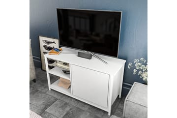 Tv-bänk Zakkum 89,6x50,8 cm - Vit - Möbler - TV- & Mediamöbler - TV bänk & mediabänk