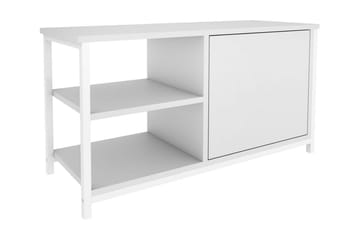 Tv-bänk Zakkum 89,6x50,8 cm - Vit - Möbler - TV- & Mediamöbler - TV bänk & mediabänk