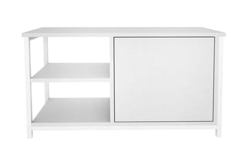 Tv-bänk Zakkum 89,6x50,8 cm - Vit - Möbler - TV- & Mediamöbler - TV bänk & mediabänk