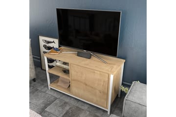 Tv-bänk Zakkum 89,6x50,8 cm - Vit - Möbler - TV- & Mediamöbler - TV bänk & mediabänk