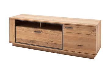 TV-Bänk Princevalle 180 cm - Ek|Antracit - Möbler - TV- & Mediamöbler - TV bänk & mediabänk