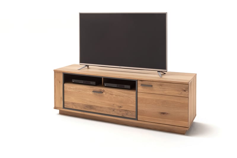TV-Bänk Princevalle 180 cm - Ek|Antracit - Möbler - TV- & Mediamöbler - TV bänk & mediabänk