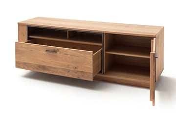 TV-Bänk Princevalle 180 cm - Ek|Antracit - Möbler - TV- & Mediamöbler - TV bänk & mediabänk