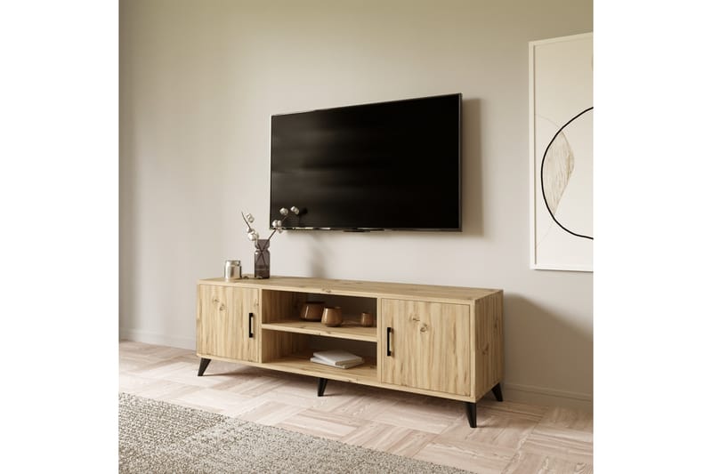 Tv-bänk Perdida 150 cm - Natur - Möbler - TV- & Mediamöbler - TV bänk & mediabänk