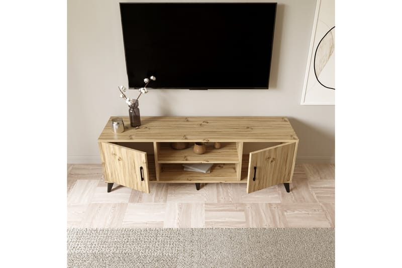 Tv-bänk Perdida 150 cm - Natur - TV bänk & mediabänk