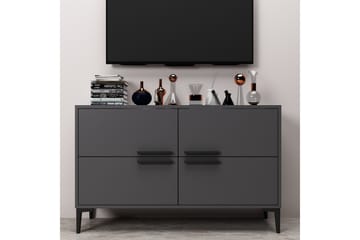 Tv-bänk Patro 120 cm - Antracit - Möbler - TV- & Mediamöbler - TV bänk & mediabänk