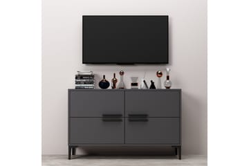 Tv-bänk Patro 120 cm - Antracit - Möbler - TV- & Mediamöbler - TV bänk & mediabänk