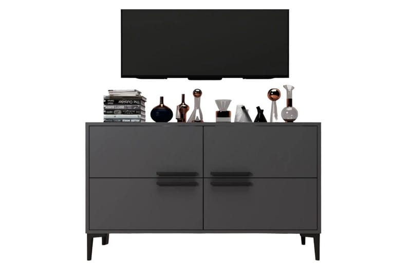 Tv-bänk Patro 120 cm - Antracit - Möbler - TV- & Mediamöbler - TV bänk & mediabänk
