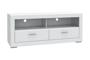 Uzayr TV-Bänk 156 cm - Vit - Möbler - TV- & Mediamöbler - TV bänk & mediabänk