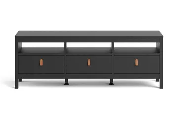 Vallvidera Tv-bänk 151 cm - Svart/Natur - Möbler - TV- & Mediamöbler - TV bänk & mediabänk