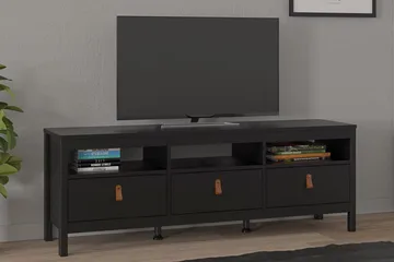 Vallvidera Tv-bänk 151 cm - Svart/Natur - Möbler - TV- & Mediamöbler - TV bänk & mediabänk