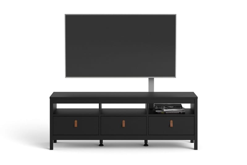 Vallvidera Tv-bänk 151 cm - Svart/Natur - Möbler - TV- & Mediamöbler - TV bänk & mediabänk