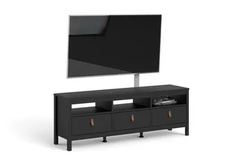 Vallvidera Tv-bänk 151 cm - Svart/Natur - Möbler - TV- & Mediamöbler - TV bänk & mediabänk