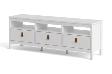 Vallvidera Tv-bänk 151 cm - Vit/Natur - Möbler - TV- & Mediamöbler - TV bänk & mediabänk