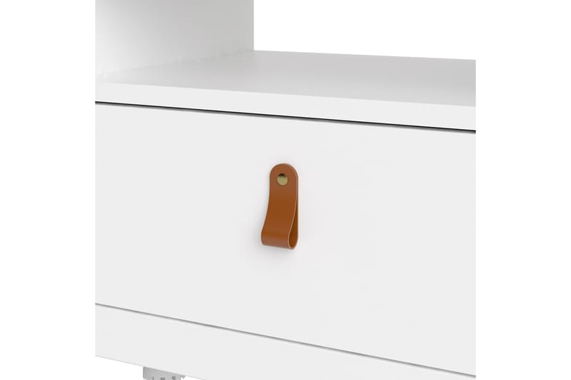 Vallvidera Tv-bänk 151 cm - Vit/Natur - Möbler - TV- & Mediamöbler - TV bänk & mediabänk