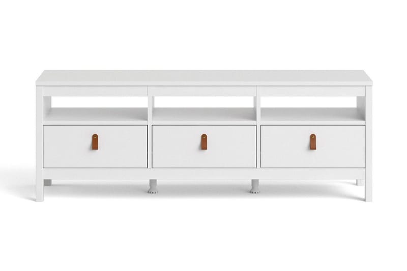 Vallvidera Tv-bänk 151 cm - Vit/Natur - Möbler - TV- & Mediamöbler - TV bänk & mediabänk