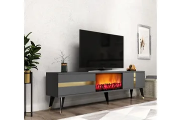 Vania Tv-bänk 150 cm - Guld - Möbler - TV- & Mediamöbler - TV bänk & mediabänk