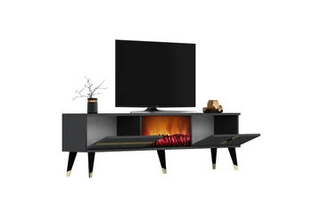 Vania Tv-bänk 150 cm - Guld - Möbler - TV- & Mediamöbler - TV bänk & mediabänk