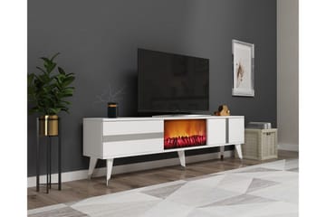 Vania Tv-bänk 150 cm - Silver - Möbler - TV- & Mediamöbler - TV bänk & mediabänk