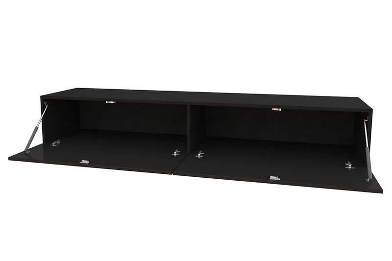 Vasil TV-bänk 180 cm - Svart - Möbler - TV- & Mediamöbler - TV bänk & mediabänk