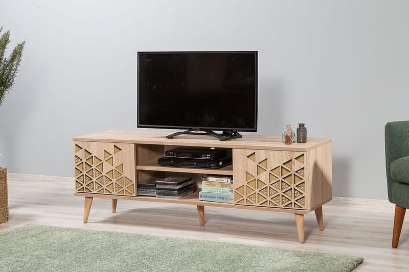 Vellavie Tv-bänk 140 cm Dekor - Möbler - TV- & Mediamöbler - TV bänk & mediabänk