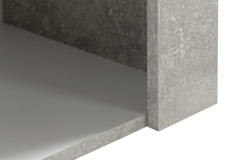 Vibio TV-bänk 180 cm - Vit/Betong - Möbler - TV- & Mediamöbler - TV bänk & mediabänk