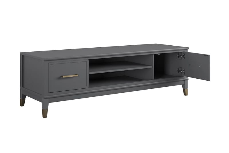Westerleigh TV-bänk 152x50 cm Grafitgrå - CosmoLiving - Möbler - TV- & Mediamöbler - TV bänk & mediabänk