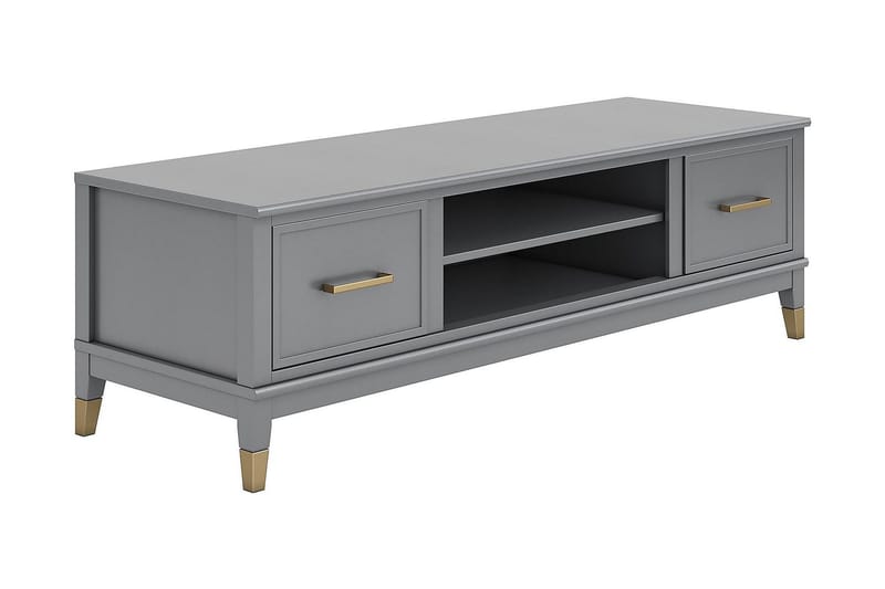 Westerleigh TV-bänk 152x50 cm Grafitgrå, CosmoLiving