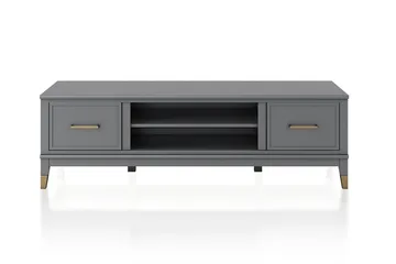 Westerleigh TV-bänk 152x50 cm Grafitgrå - CosmoLiving - Möbler - TV- & Mediamöbler - TV bänk & mediabänk