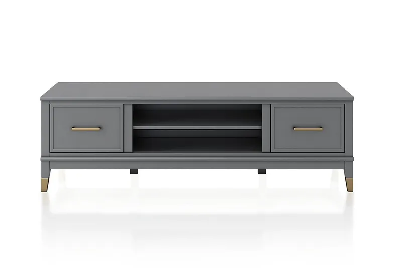 Westerleigh TV-bänk 152x50 cm Grafitgrå - CosmoLiving - Möbler - TV- & Mediamöbler - TV bänk & mediabänk