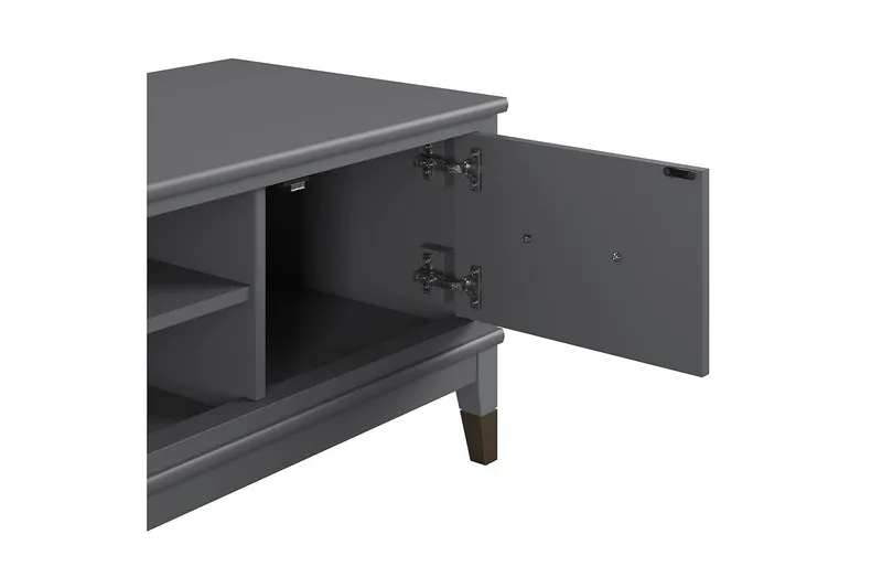 Westerleigh TV-bänk 152x50 cm Grafitgrå - CosmoLiving - Möbler - TV- & Mediamöbler - TV bänk & mediabänk