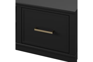 Westerleigh TV-bänk 152x50 cm Svart - Möbler - TV- & Mediamöbler - TV bänk & mediabänk