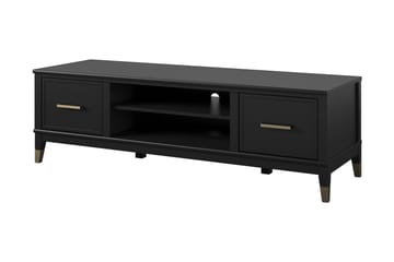 Westerleigh TV-bänk 152x50 cm Svart - Möbler - TV- & Mediamöbler - TV bänk & mediabänk