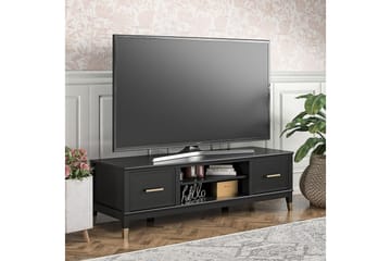 Westerleigh TV-bänk 152x50 cm Svart - Möbler - TV- & Mediamöbler - TV bänk & mediabänk