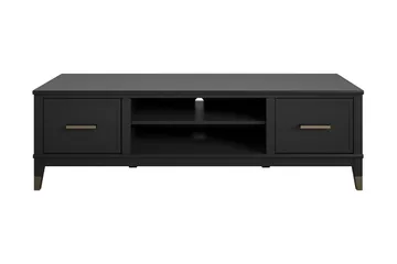 Westerleigh TV-bänk 152x50 cm Svart - Möbler - TV- & Mediamöbler - TV bänk & mediabänk