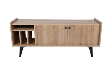 Winskill Tv-bänk 150 cm - Natur/Svart - Möbler - TV- & Mediamöbler - TV bänk & mediabänk