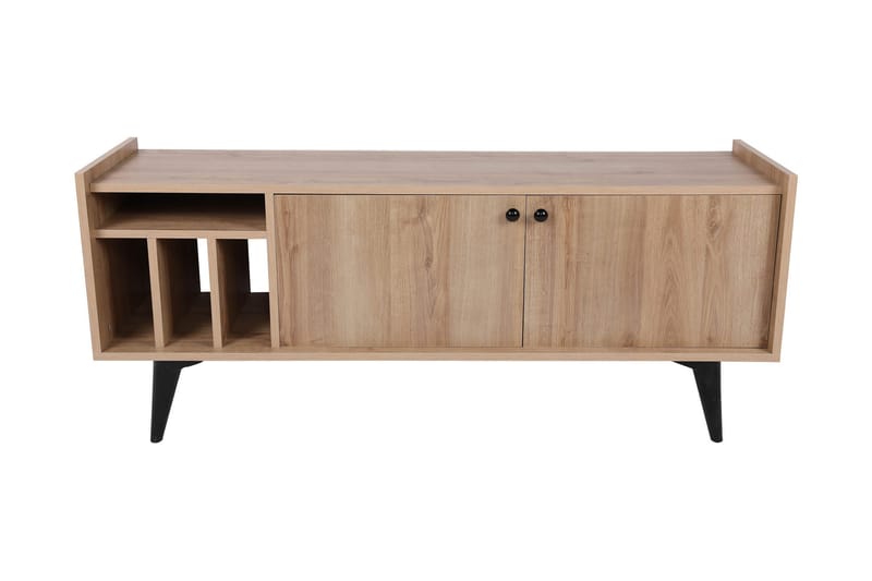 Winskill Tv-bänk 150 cm - Natur/Svart - Möbler - TV- & Mediamöbler - TV bänk & mediabänk