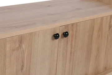 Winskill Tv-bänk 150 cm - Natur/Svart - Möbler - TV- & Mediamöbler - TV bänk & mediabänk