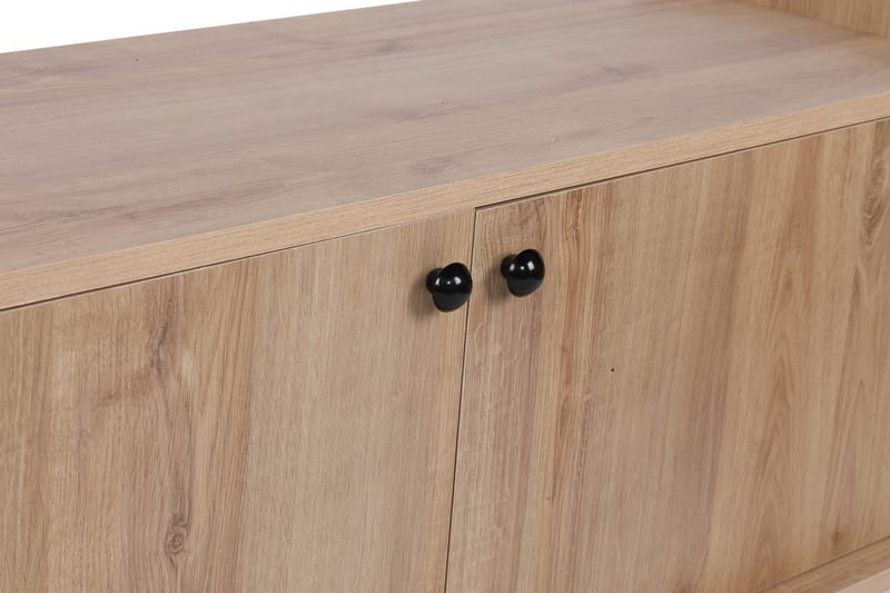 Winskill Tv-bänk 150 cm - Natur/Svart - Möbler - TV- & Mediamöbler - TV bänk & mediabänk