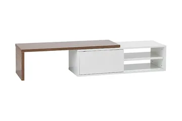 Yonkers Tv-Bänk 40x159 cm - Vit - Möbler - TV- & Mediamöbler - TV bänk & mediabänk