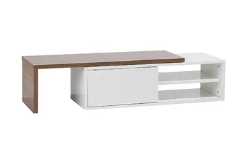 Yonkers Tv-Bänk 40x159 cm - Vit - Möbler - TV- & Mediamöbler - TV bänk & mediabänk