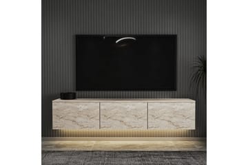Tv-bänk Neon 160 cm - Beige - Möbler - TV- & Mediamöbler - TV bänk & mediabänk