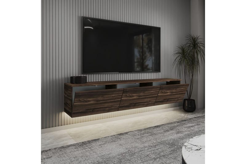 TV-bänk Neon Kastanj - Kastanj - Möbler - TV- & Mediamöbler - TV bänk & mediabänk