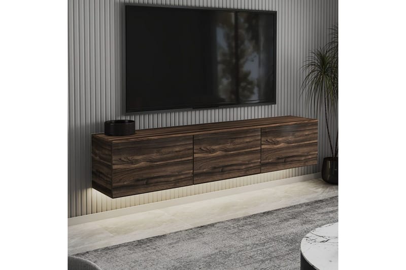 TV-bänk Neon Kastanj - Kastanj - Möbler - TV- & Mediamöbler - TV bänk & mediabänk