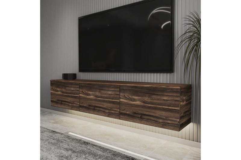 TV-bänk Neon Kastanj - Kastanj - Möbler - TV- & Mediamöbler - TV bänk & mediabänk