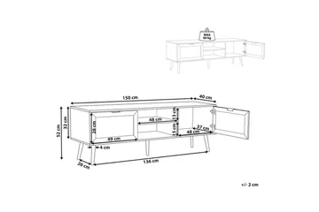 TV-bänk Opoco - Möbler - TV- & Mediamöbler - TV bänk & mediabänk