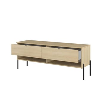 Tv-bänk Ore med 2 Lådor - Lindberg ek - Möbler - TV- & Mediamöbler - TV bänk & mediabänk