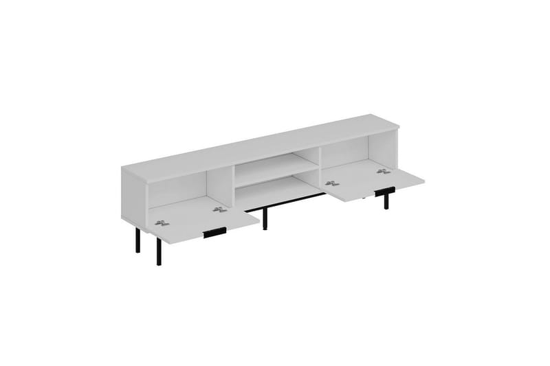 TV-bänk Ranjit Vit - Vit - Möbler - TV- & Mediamöbler - TV bänk & mediabänk